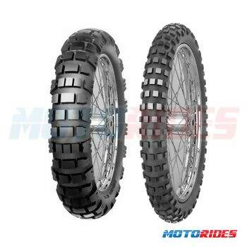Combo de pneus Mitas E-09 90/90-21 Dakar + 140/80-17